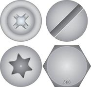 Hex Bolt Clipart And Illustrations
