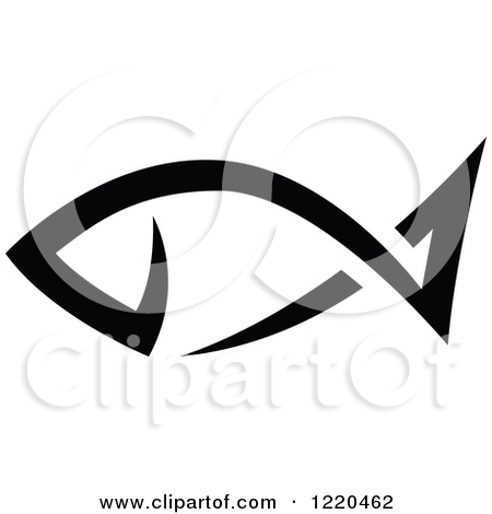Royalty Free  Rf  Black And White Fish Clipart   Illustrations  1