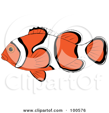 Royalty Free  Rf  Clown Fish Clipart   Illustrations  1