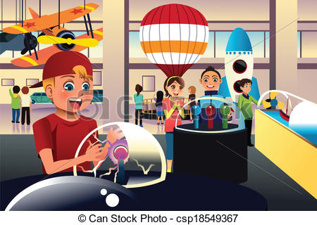 Science Center   A Vector Illustration    Csp18549367   Search Clipart