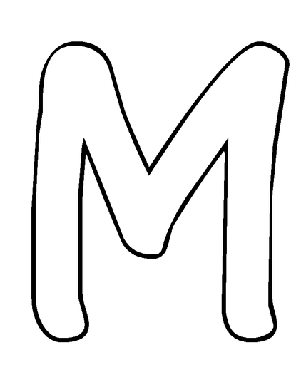 Tracing Letter M   Clipart Best