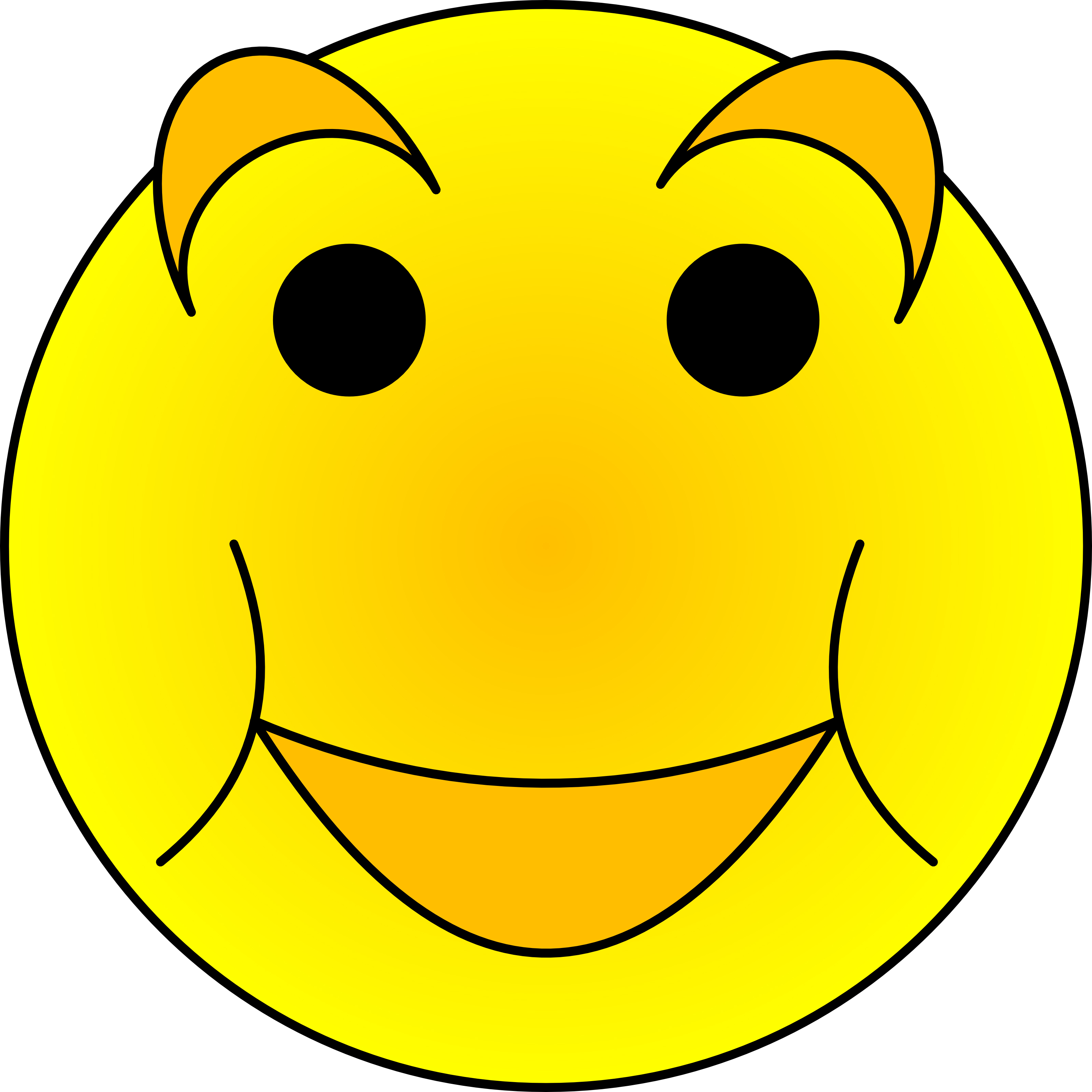 Eating Smiley Face Clipart   Cliparthut   Free Clipart
