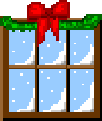 Home And A Christmas Tree Christmas Snowy Door Animated