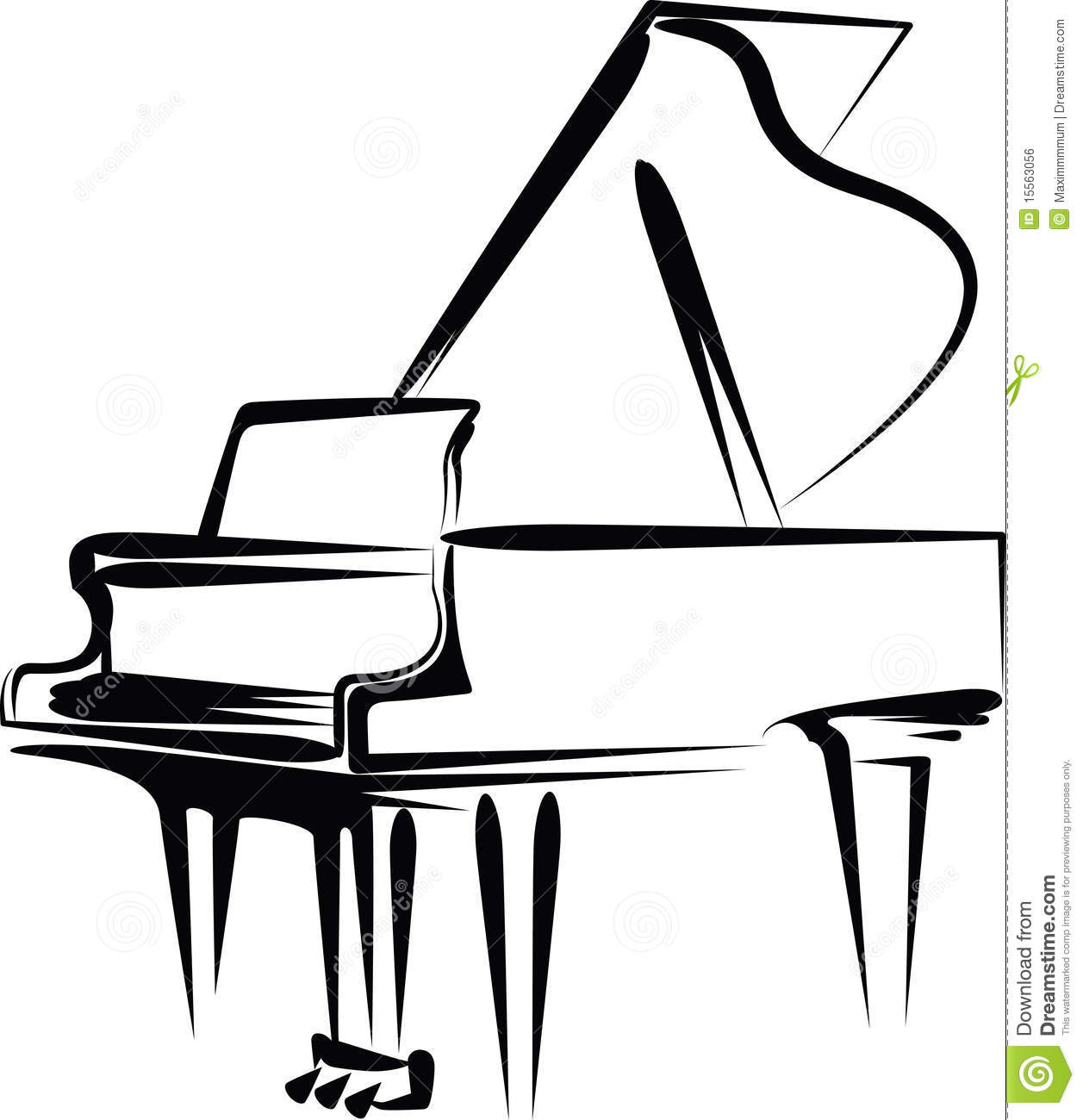 Piano Royalty Free Stock Image   Image  15563056