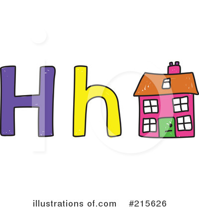 Royalty Free  Rf  Letter H Clipart Illustration By Prawny   Stock