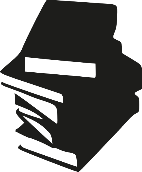 Stack Of Books Clipart Black And White Stack Of Books Hi Png