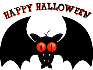 Vampire Bat Clipart Image  Flying Vampire Bat About To Suck Your Blood