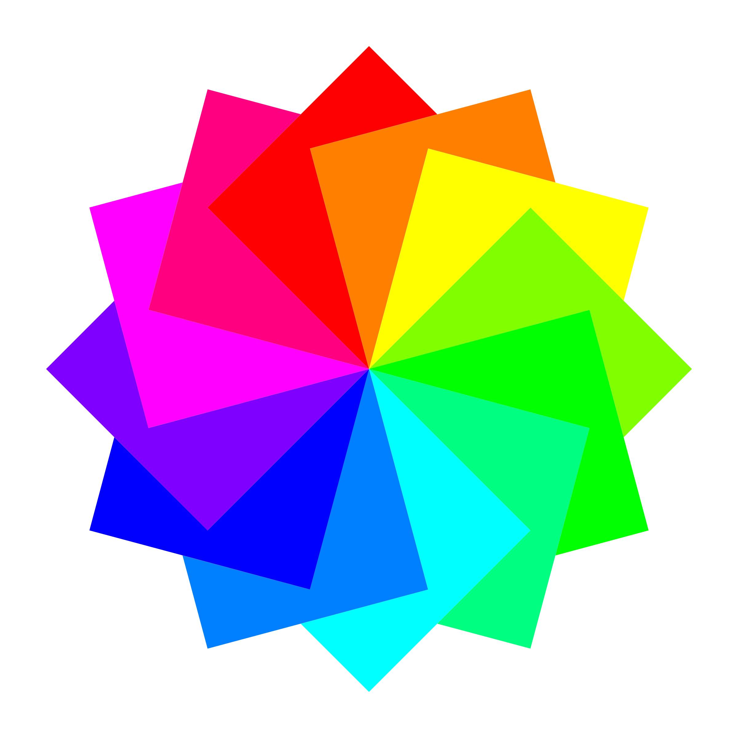 12 Square Dodecagram By 10binary