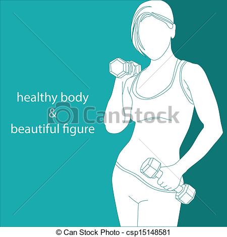 Healthy Body   Beautiful Figure   Csp15148581