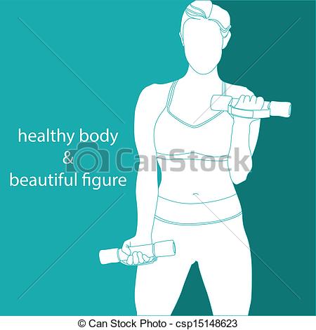 Healthy Body   Beautiful Figure   Csp15148623