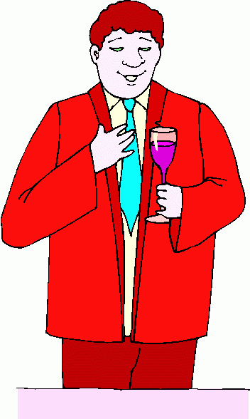 Man Drinking Clipart