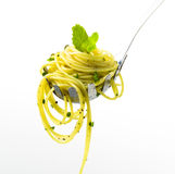 Mout Watering Spaghetti Royalty Free Stock Photography
