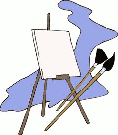Painting Easel Clipart Painting Easel