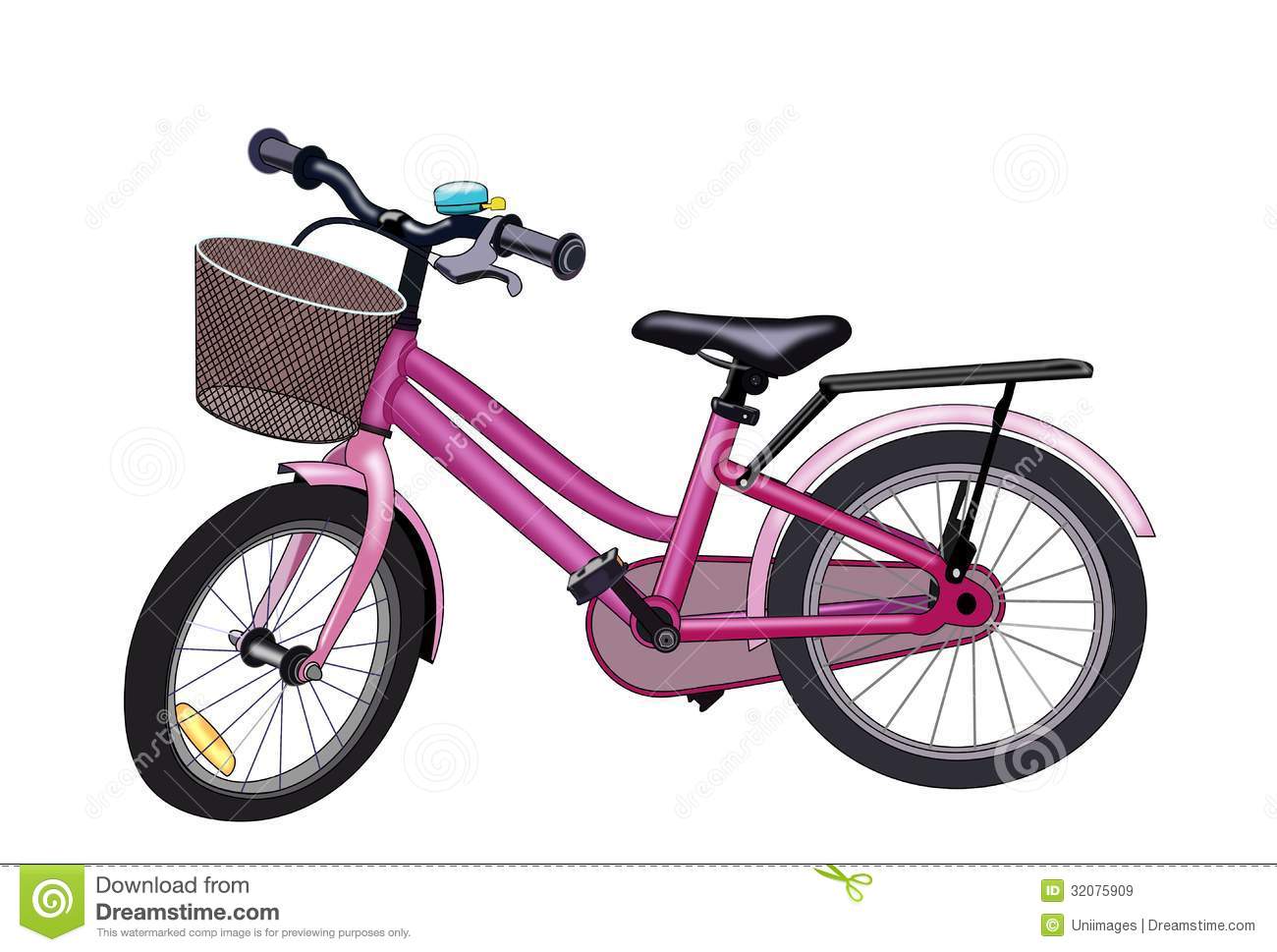 Pink Bicycle Royalty Free Stock Images   Image  32075909