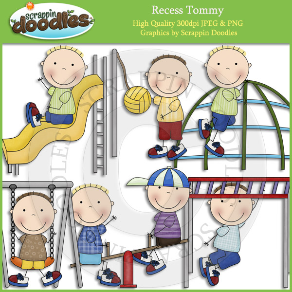 Recess Tommy Clip Art Download    2 00   Scrappin Doodles Creative