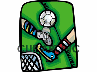Royalty Free Soccer Game Clipart Image Picture Art   139939