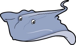 Sting Ray Clip Art   Clipart Best
