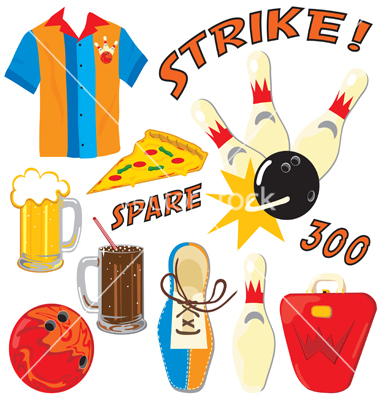 Bowling Party Clipart Bowling Party Clip Art Icons