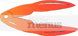 Crab Claw Clipart   Seafood Clipart