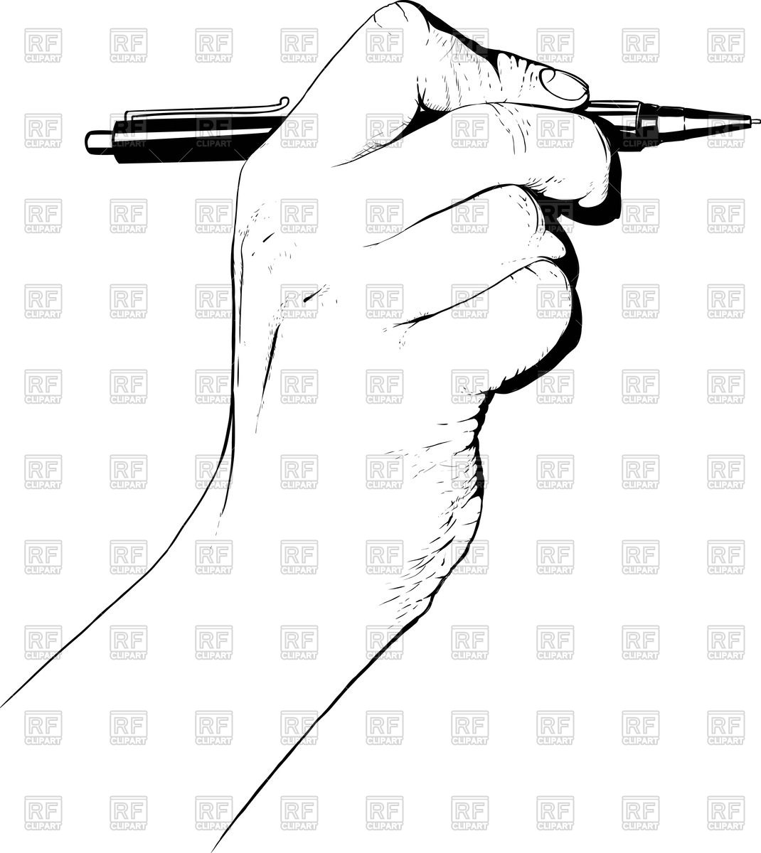 Hand With Pen   Symbol Of Writer  Author  64807 Download Royalty    