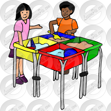 Picture For Classroom   Therapy Use   Great Sensory Table Clipart