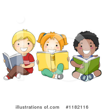Reading Clipart  1182116 By Bnp Design Studio   Royalty Free  Rf