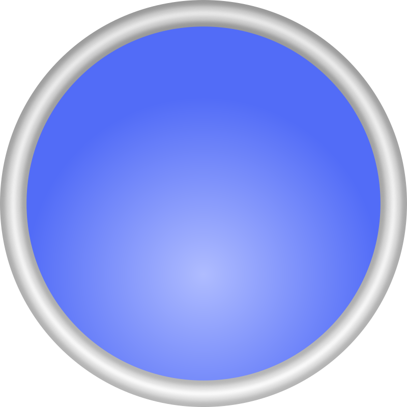 Shiny Blue Circle By Adam Lowe   A Shiny Blue Circle With A Silvery    
