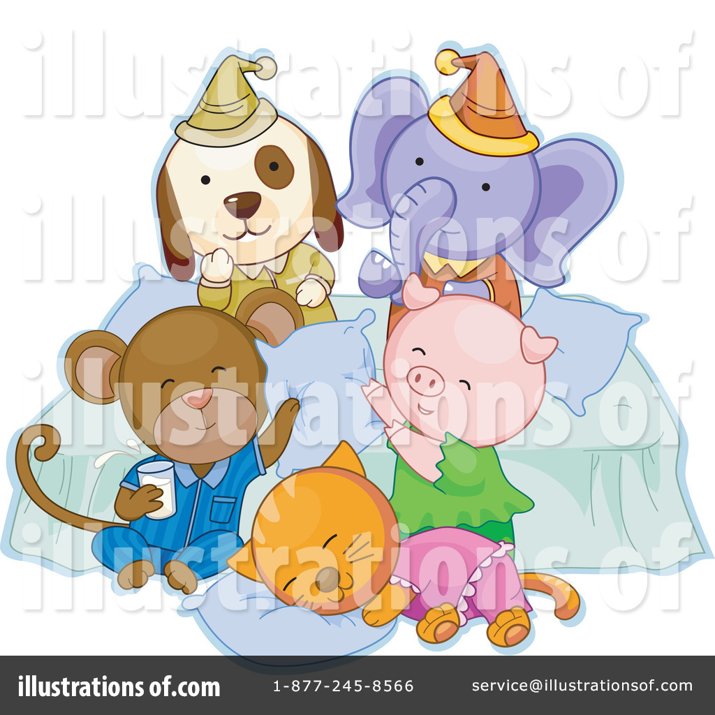 Slumber Party Clipart  76264 By Bnp Design Studio   Royalty Free  Rf    