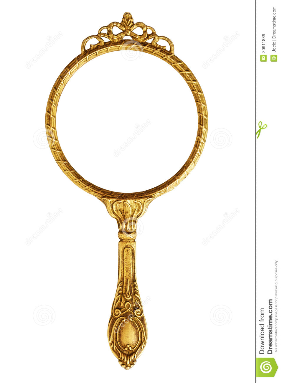 Vintage Hand Mirror Royalty Free Stock Image   Image  30911886