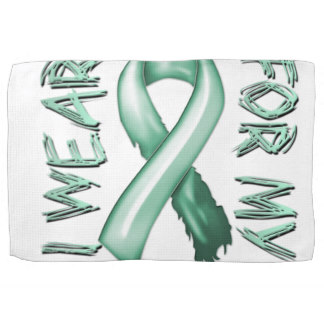 Wear Teal For My Sister In Law Png Hand Towels