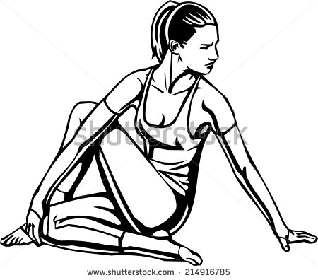 Women S Fitness   Vector Illustration    Stock Vector