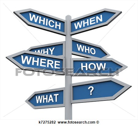 Clip Art   3d Questions Direction Sign  Fotosearch   Search Clipart