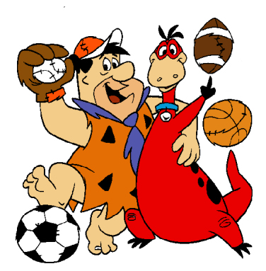 Dino Fred Flintstone Sports
