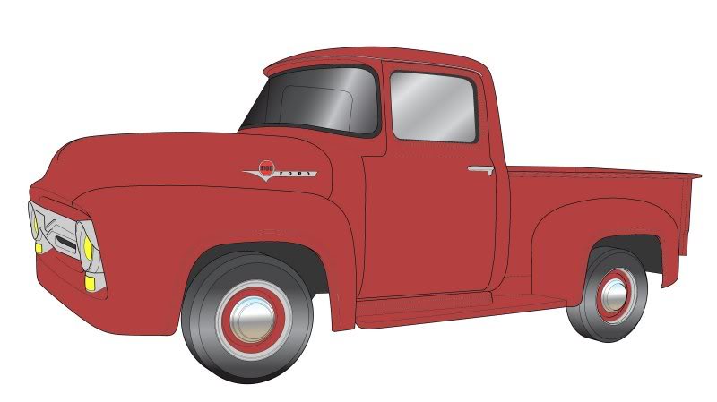 Ford Truck Line Drawings   Ford Truck Enthusiasts Forums