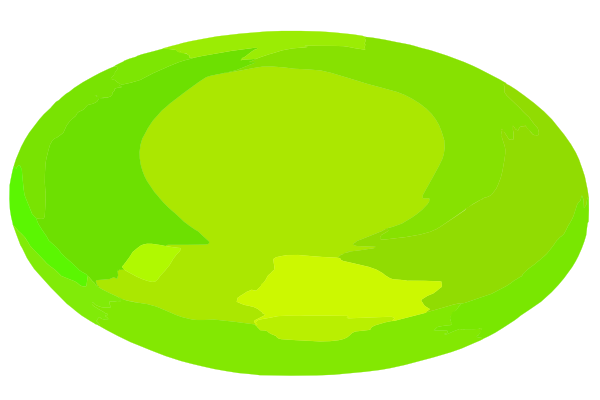 Green Frisbee Clip Art At Clker Com   Vector Clip Art Online Royalty    