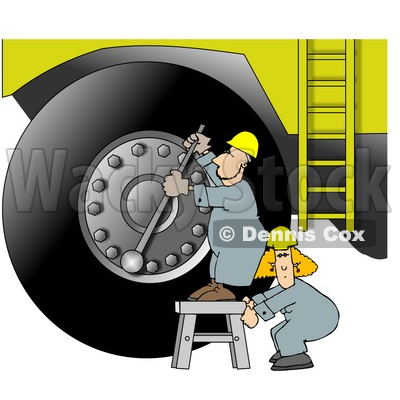 Mechanic Truck Clip Art Tool Clipart By Dennis Cox Page  1 Of Royalty
