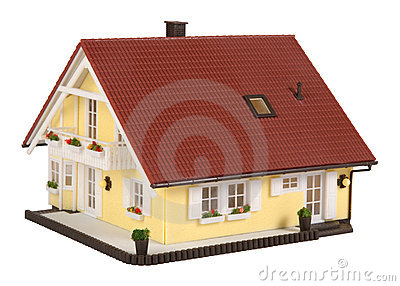 Model House Stock Photo   Image  18965950