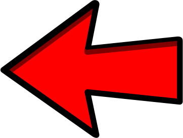 Red Arrow Left Pointing By Symbolicm   Neatened Up The Edges And