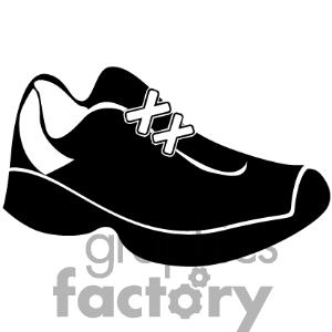 Running Shoes Clipart   Shoes For Girls Women Men And Boys