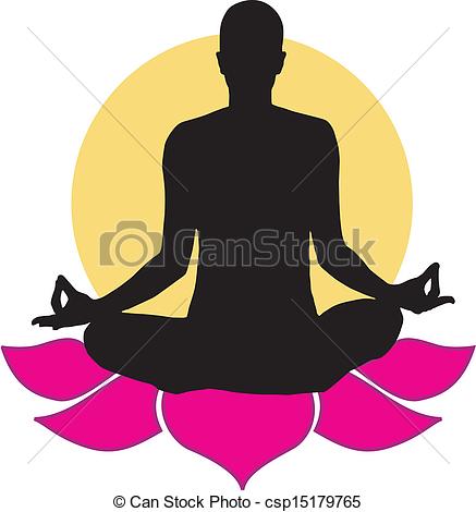 Vector Of Logo For Yoga Or Fitness Center Csp15179765   Search Clipart