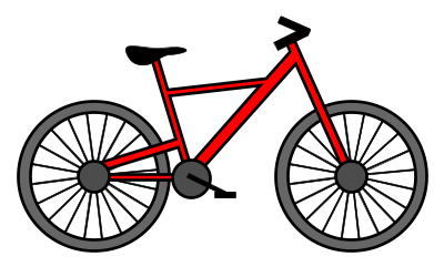 Cartoon Bicycle