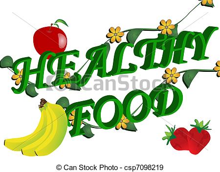 Eps Vectors Of Healthy Food   Abstract Healthy Food Csp7098219