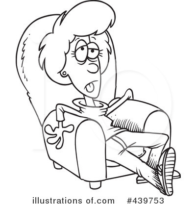 Exhausted Clipart  439753 By Ron Leishman   Royalty Free  Rf  Stock