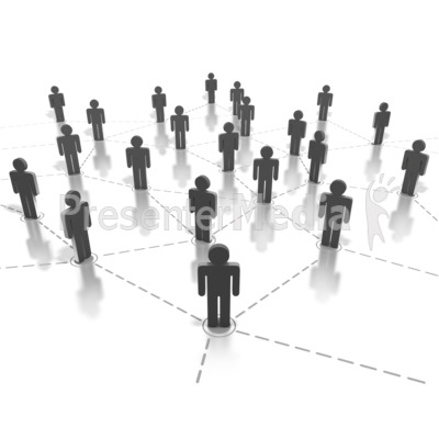 Networking People Connection   Science And Technology   Great Clipart    