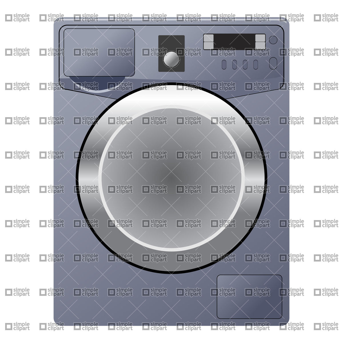 Washing Machine Download Royalty Free Vector Clipart  Eps
