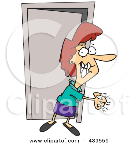Anxiety Clipart 439559 Royalty Free Rf Clip Art Illustration Of A