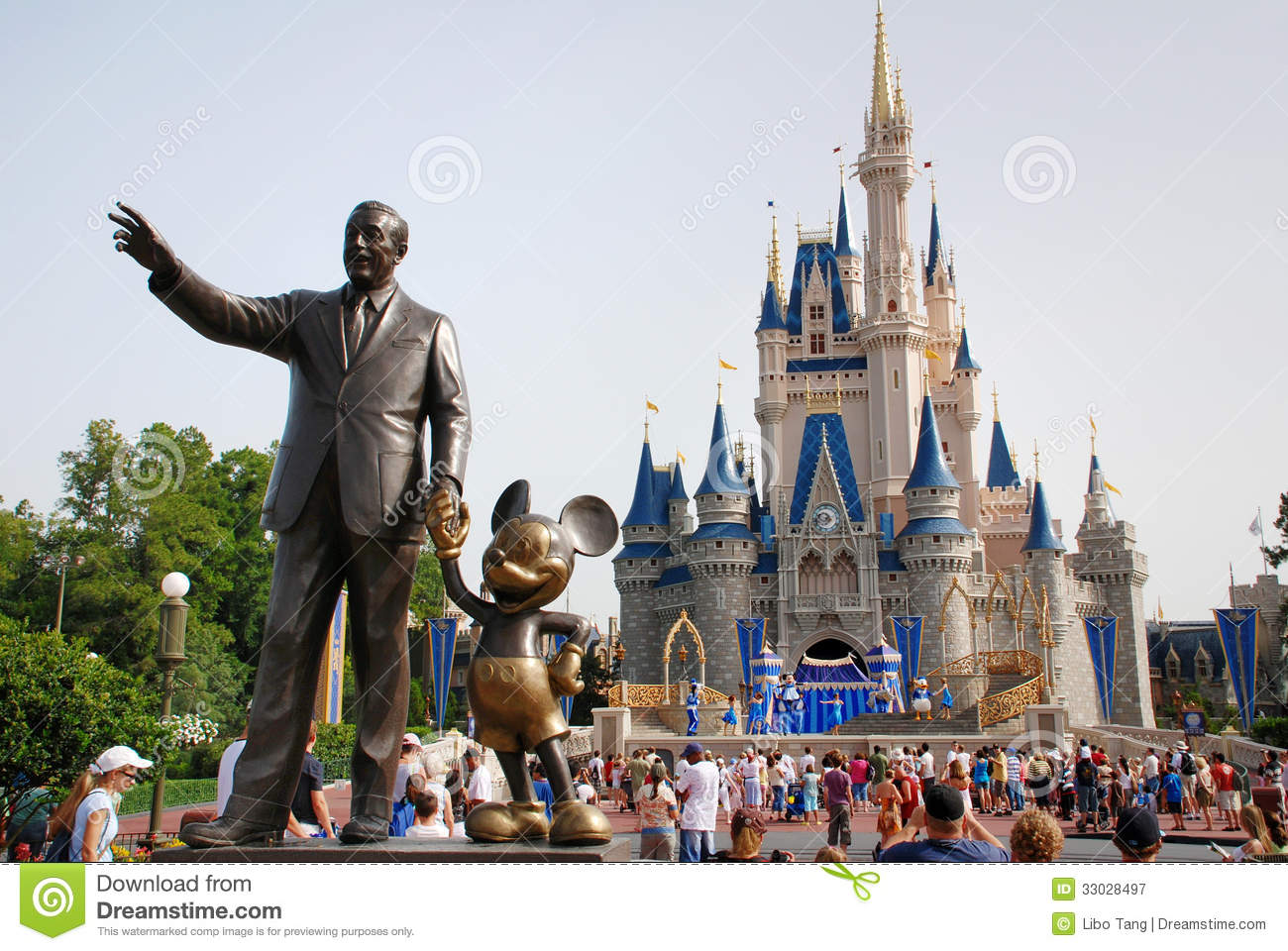 Cinderella Disney Castle In Magic Kingdom Disney World Orlando    