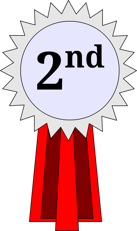 Clipart   2nd Place Ribbon