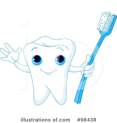 Cute Tooth Clipart Tooth Clipart Illustration