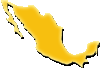 Free Mexico Map Icon   Clip Art